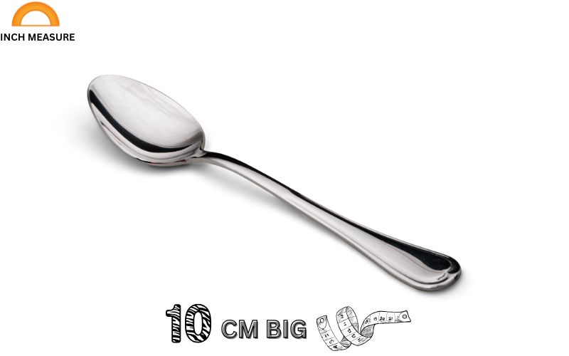A standard teaspoon, used for measuring ingredients or stirring drinks, is often around 10 cm long. This length includes the handle and bowl of the spoon, making it a versatile tool in the kitchen.