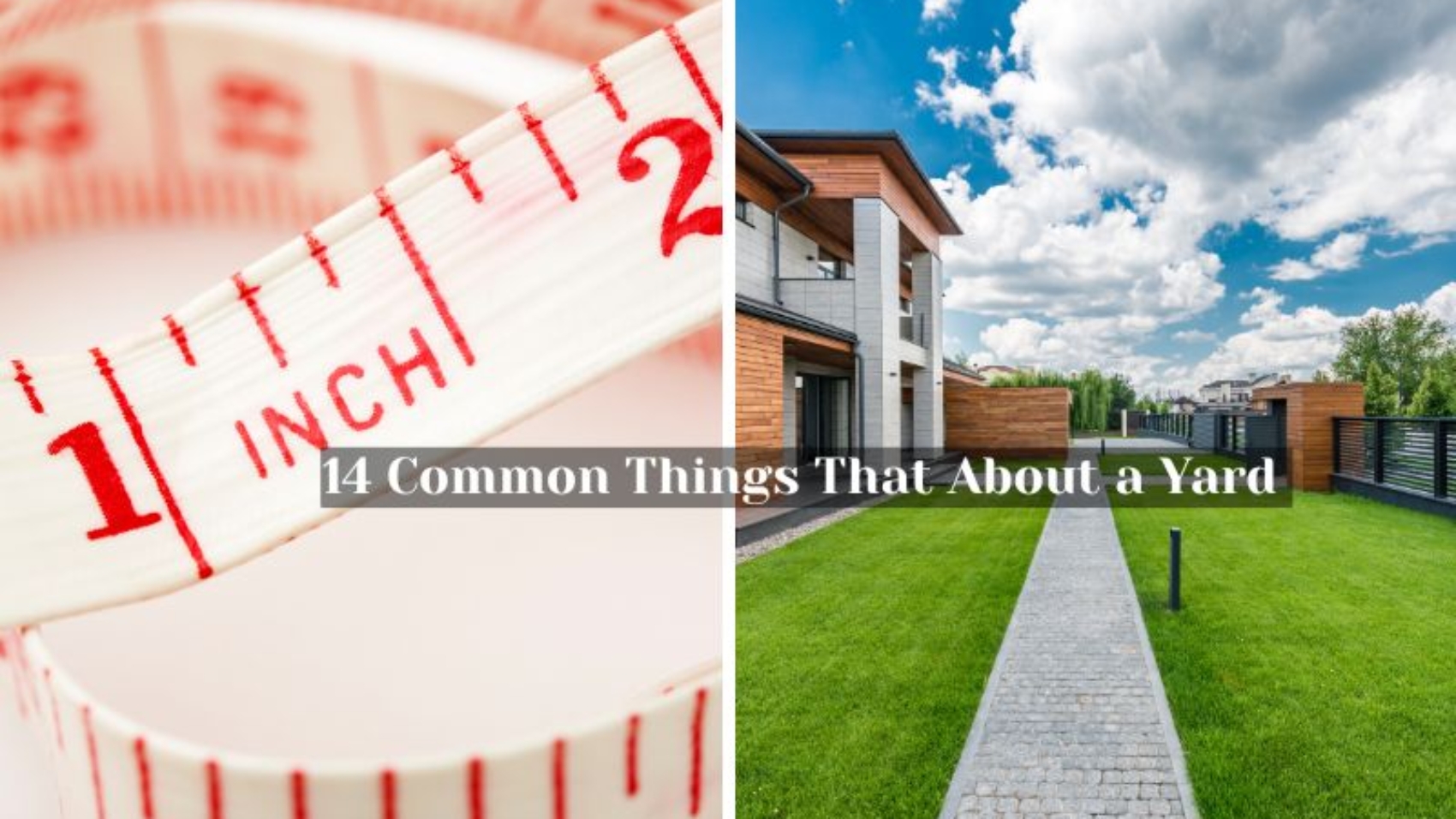 14 Common Things That About a Yard