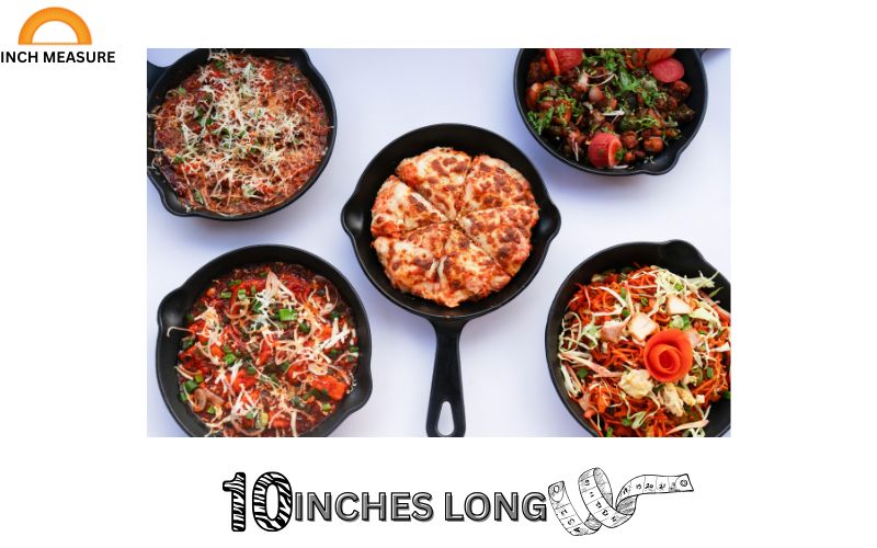 A 10-inch skillet is a kitchen essential, widely used for cooking everything from pancakes to stir-fries. 