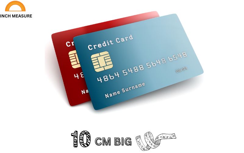 A standard credit card, debit card, or ID card measures approximately 8.6 cm by 5.4 cm, but when you consider its diagonal length, it’s very close to 10 cm (about 10.2 cm). This makes a credit card an excellent reference for visualizing 10 cm.