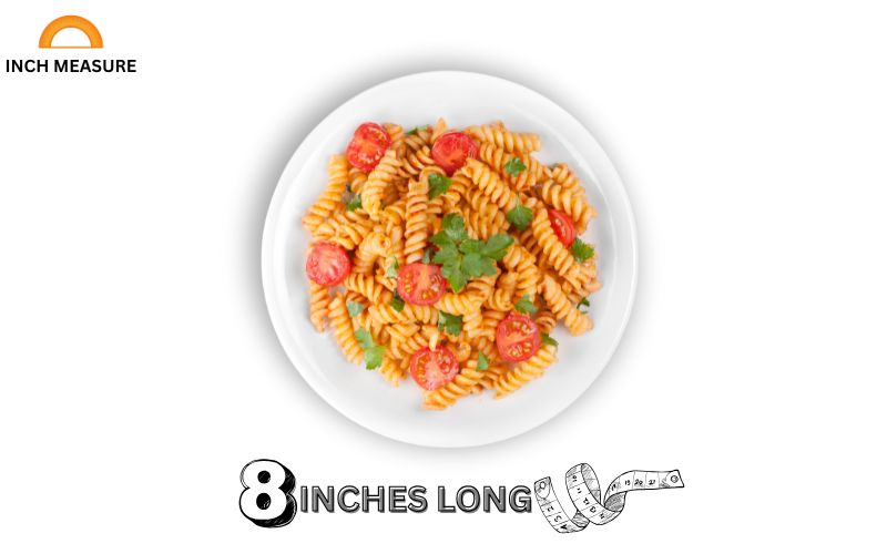 Many dinner plates, especially those used for casual dining, have a diameter of about 8 inches.