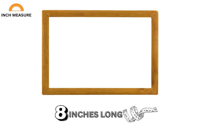 An 8x8-inch picture frame is a popular size for displaying photos or artwork.
