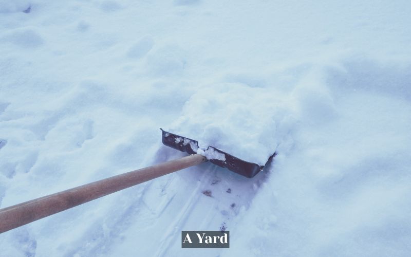 A Snow Shovel Handle