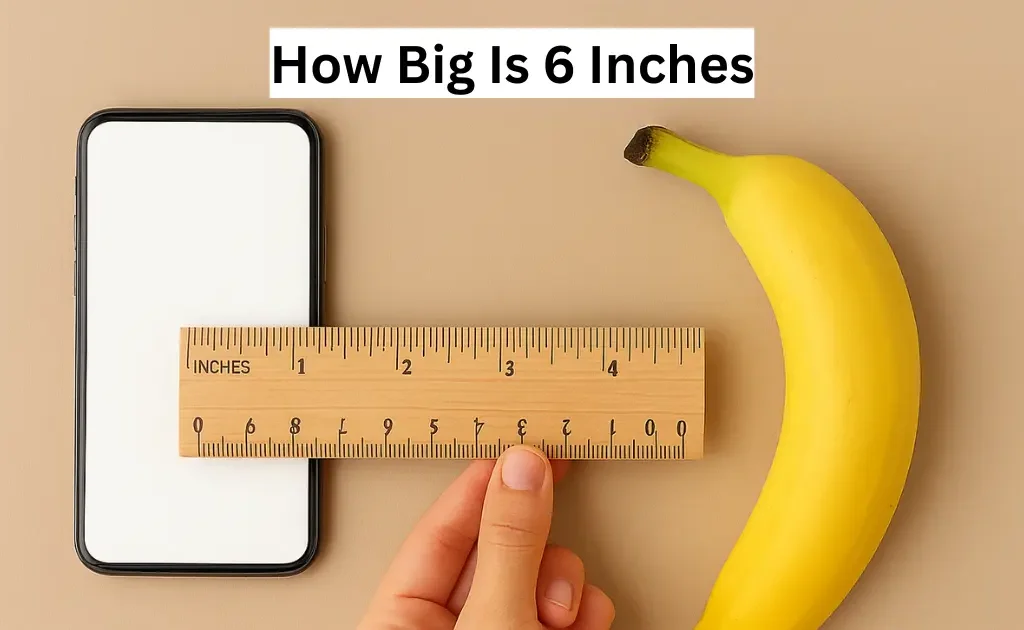 how big is 6 inches