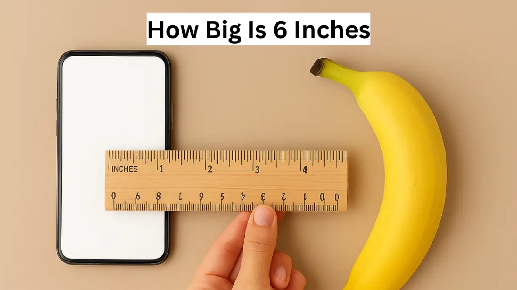 how big is 6 inches