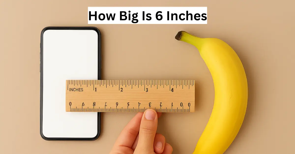 how big is 6 inches
