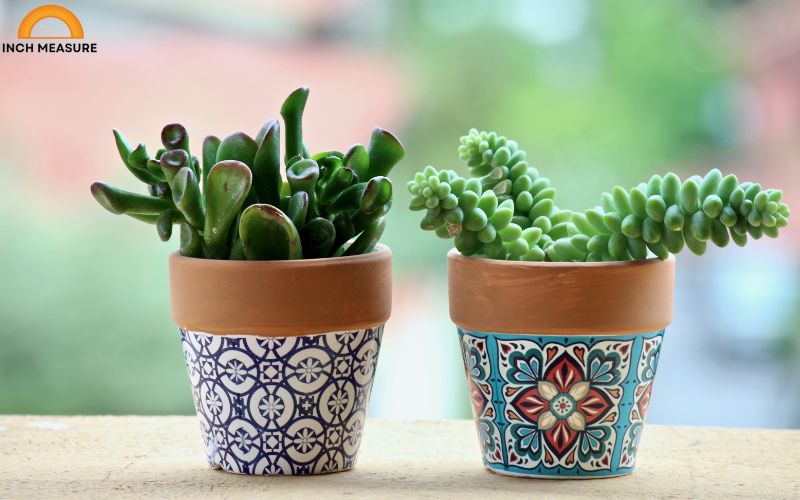 Small flower pots or indoor plant pots often measure around 18 inches in diameter.