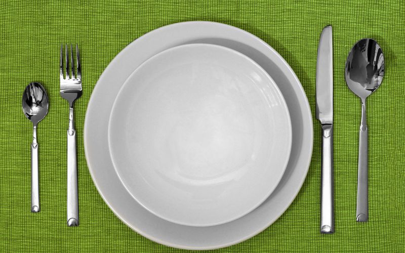 How Many Inches is 50 cm? Dinner Plate is 50 cm long