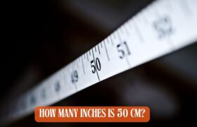 How Many Inches is 50 cm?