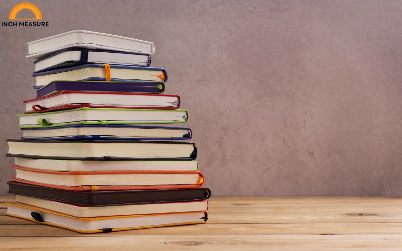 A Stack of Four 7.5-Inch Notebooks
