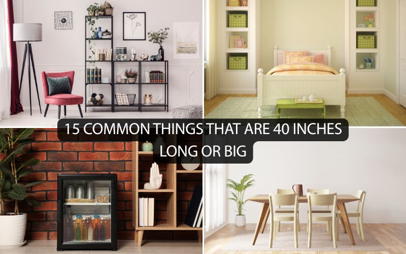 How Tall is 40 Inches?