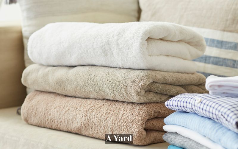 The Width of a Standard Bath Towel is About a Yard in Inches