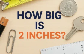 how big is 2 inches