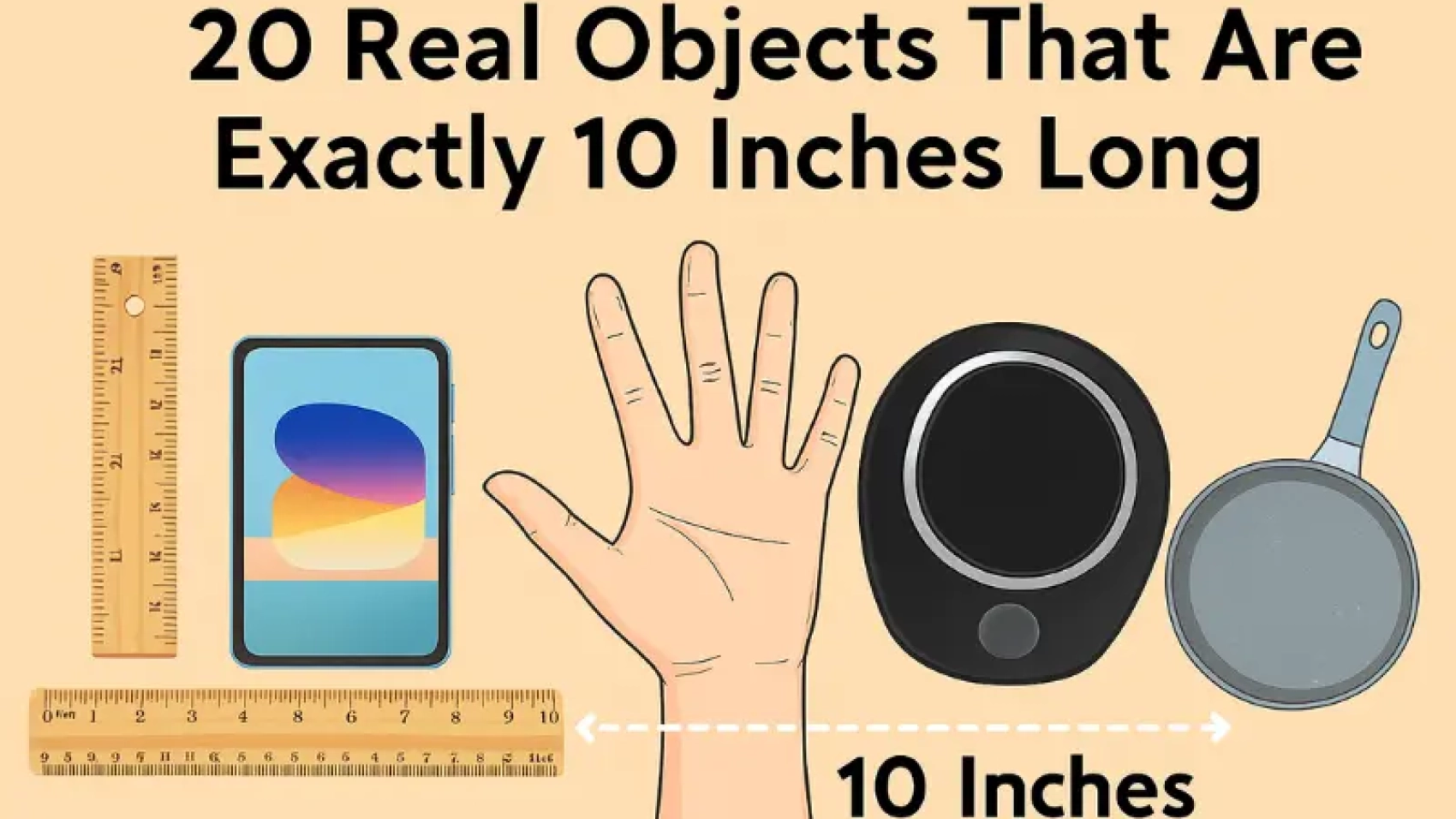how long is 10 inches