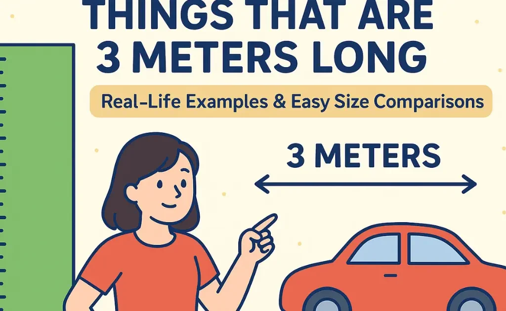 how long is 3 meters