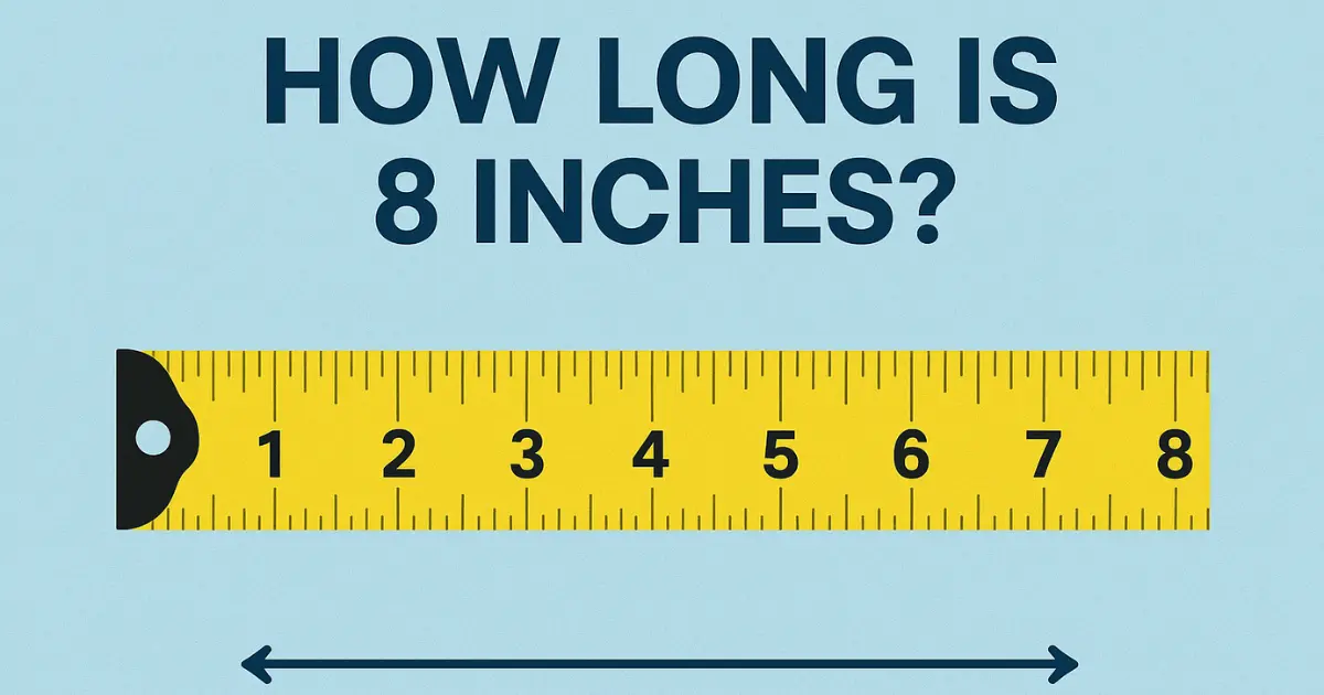how long is 8 inches