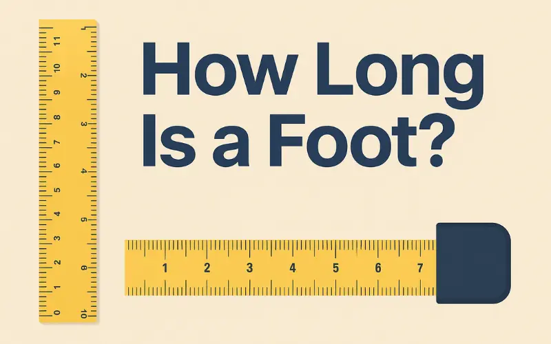how long is a foot