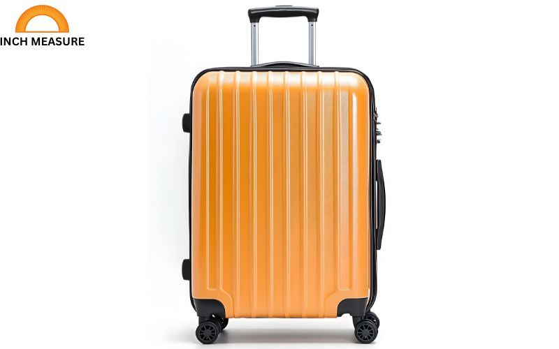 A standard carry-on suitcase often has a length of about 20 inches, excluding wheels and handles, to comply with airline restrictions.