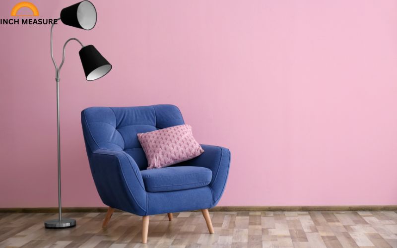 A floor lamp measuring 63 inches tall is a common lighting solution for living rooms, bedrooms, or offices.