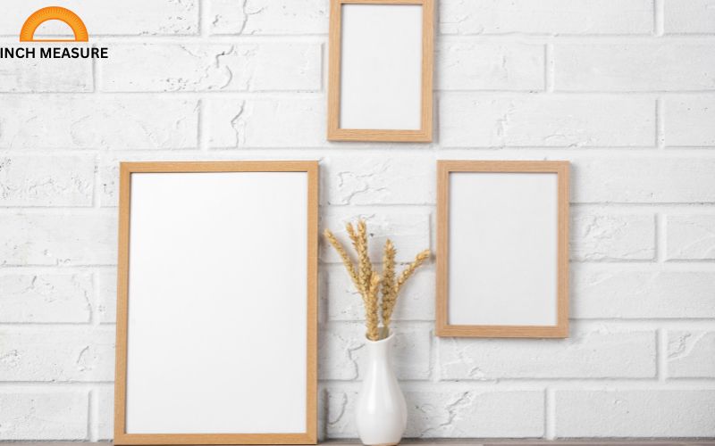 A medium-sized picture frame often measures around 20 inches in length, typically for displaying photos, artwork, or posters.