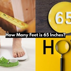 How Many Feet is 65 Inches?