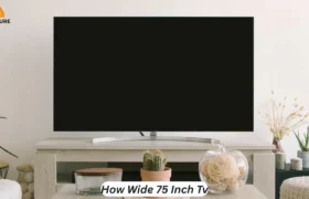 how wide 75 inch tv